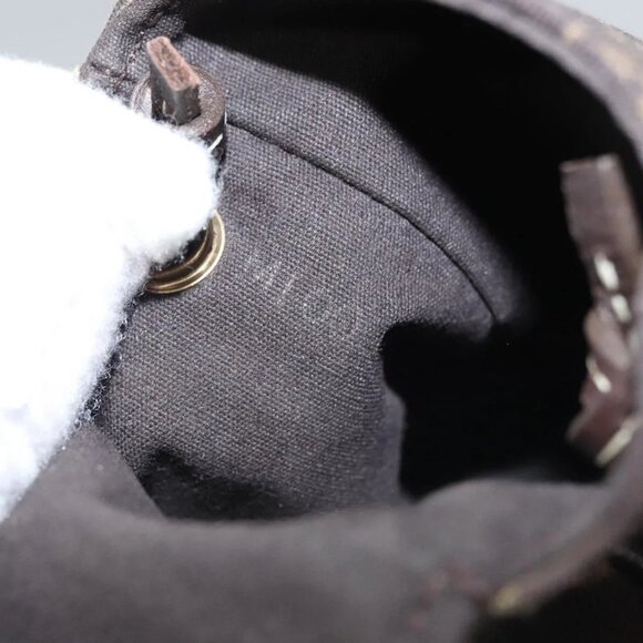Share LOUIS VUITTON Monogram Mini Pochette Cancun Pouch Brown - Picture 11 of 16